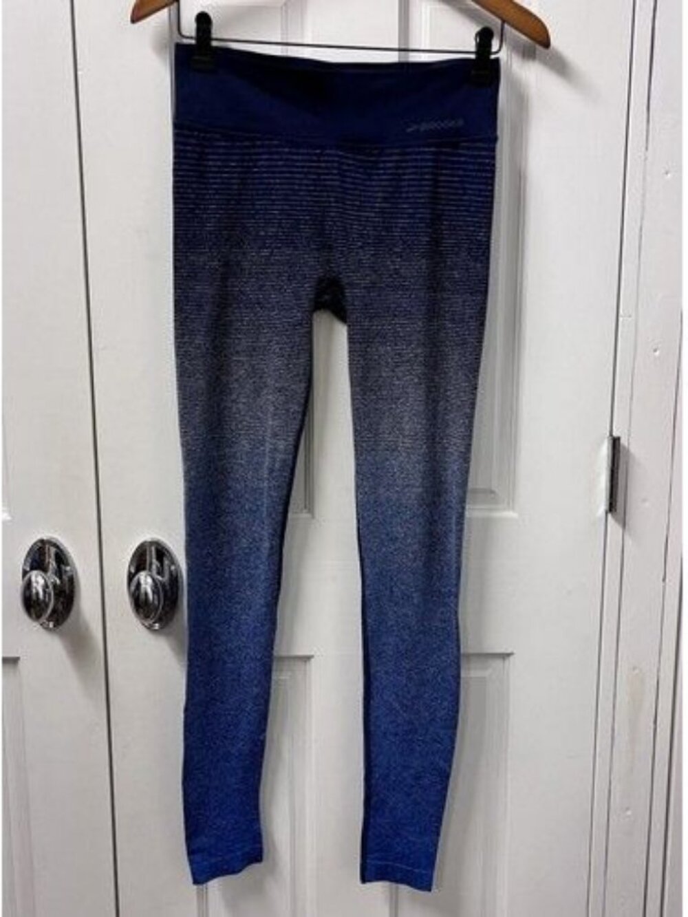 Brooks Blue Gradient Running Leggings
